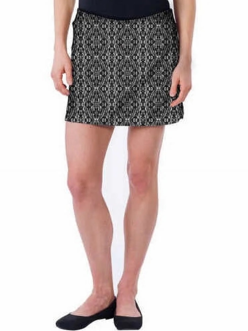 Tranquility by Colorado Clothing Abstract Print Skort Skirt